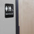 Plastic Restroom Sign: Easy to Mount with Braille (ADA Compliant), Pack of 3 - EGP-HD-0036