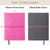 Pocket Journal Notebook 4.25"x5.75" with Elastic Closure Leather Material Pocket Journal Notebook 4.25"x5.75" with Elastic Closure Leather Material