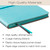 Pocket Journal Notebook 4.25"x5.75" with Elastic Closure Leather Material Pocket Journal Notebook 4.25"x5.75" with Elastic Closure Leather Material