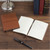 Pocket Journal Notebook 4.25"x5.75" with Elastic Closure Leather Material Pocket Journal Notebook 4.25"x5.75" with Elastic Closure Leather Material