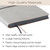 Pocket Journal Notebook 4.25"x5.75" with Elastic Closure Leather Material Pocket Journal Notebook 4.25"x5.75" with Elastic Closure Leather Material