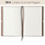 Pocket Journal Notebook 4.25"x5.75" with Elastic Closure Leather Material Pocket Journal Notebook 4.25"x5.75" with Elastic Closure Leather Material