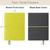 Pocket Journal Notebook 4.25"x5.75" with Elastic Closure Leather Material Pocket Journal Notebook 4.25"x5.75" with Elastic Closure Leather Material