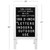 Large Wooden A-Frame Sidewalk Sign 36x20 Felt Letter Board w/ Changeable Letters - EGP-HD-0084 Large Wooden A-Frame Sidewalk Sign 36x20 Felt Letter Board w/ Changeable Letters - EGP-HD-0084