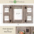 Rustic Distressed Wood Collage Picture Frames: Holds 5 Photos Rustic Distressed Wood Collage Picture Frames: Holds 5 Photos