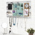 Large Rustic Wall Mounted Shabby Chic Jewelry Organizer: 28"x16" Large Rustic Wall Mounted Shabby Chic Jewelry Organizer: 28"x16"