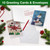 Christmas Greeting Cards - (Packs of 10, Snowman/Tree)