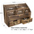 Distressed  Wood Office Desk Organizer