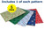 Global Printed Products Holiday Shipping Boxes (Pack of 5 - Traditional Patterns - 6"x6"x6" )