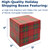 Global Printed Products Holiday Shipping Boxes (Pack of 5 - Traditional Patterns - 6"x6"x6" )