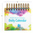 Motivational & Inspirational Perpetual Daily Flip Calendar Self-Standing Easel. (Watercolors)