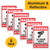 6-Pack Video Surveillance Sign, Rust Free Aluminum Reflective Metal Signs - EGP-HD-0225 6-Pack Video Surveillance Sign, Rust Free Aluminum Reflective Metal Signs - EGP-HD-0225