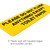 Please Do Not Flush Anything Except Toilet Paper Sign - 9"x3" 3/pks in Black and Yellow - 5"x7" 2/pack in Black (Yellow, 9x3") Please Do Not Flush Anything Except Toilet Paper Sign - 9"x3" 3/pks in Black and Yellow - 5"x7" 2/pack in Black (Yellow, 9x3")