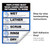 Employee Must Wash Hand Sign: 5"x7" Plastic Vinyl Label Self Adhesive (P5-Pack) - GPP-0064 Employee Must Wash Hand Sign: 5"x7" Plastic Vinyl Label Self Adhesive (P5-Pack) - GPP-0064