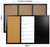 23.5"x15" Combo Whiteboard/Corkboard/Chalkboard