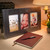Rustic Three Picture Frame: Holds three 4x6 Photos Overall Size 15.5x9