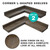 Wooden L Shaped Corner Shelves - 2 Pack Wooden L Shaped Corner Shelves - 2 Pack