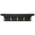 Black Coat Rack with Gold Hooks