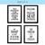 Excello Global Products Wooden Bathroom Humor Signs : Decor for Home, Restaurant, or Business - 8x10 Inches - Ready to Hang - (Pack of 4, Assortment 1)