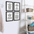 Excello Global Products Wooden Bathroom Humor Signs : Decor for Home, Restaurant, or Business - 8x10 Inches - Ready to Hang - (Pack of 4, Assortment 1)