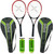 Xcello Sports 2-Player Aluminum Tennis Racket Set - Includes Two Rackets. Six All Court Balls, and Two Carry Cases - Available in 23" or 27" Xcello Sports 2-Player Aluminum Tennis Racket Set - Includes Two Rackets. Six All Court Balls, and Two Carry Cases - Available in 23" or 27"