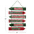 Hanging Arrow Christmas Sign - Holiday Cheer (Light Green/Red) Hanging Arrow Christmas Sign - Holiday Cheer (Light Green/Red)