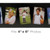 Tilted Collage Frame - Holds Eight 4x6" Photos