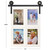 Wheeled Barndoor Collage Frame - Holds Four 4x6" Photos Wheeled Barndoor Collage Frame - Holds Four 4x6" Photos