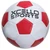 Soccer Ball Size 3 Assorted Graphics (Navy, Black, Red) with Pump (Pack of 12)