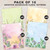 Global Printed Products Deluxe Designer Pocket Folders, Letter Size, 3-hole Punched, 4 Patterns, 16/pk (Floral) Global Printed Products Deluxe Designer Pocket Folders, Letter Size, 3-hole Punched, 4 Patterns, 16/pk (Floral)