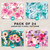 Global Printed Products Deluxe Designer Printed File Folders, 1/3 Cut Tab, Assorted Positions, Letter Size, 24/pk (Floral) Global Printed Products Deluxe Designer Printed File Folders, 1/3 Cut Tab, Assorted Positions, Letter Size, 24/pk (Floral)