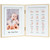 Babys First Year Folding Picture Frame, Natural Wood Finish, Holds 1 4x6 Baby Photo, 12 First-Month Photos