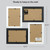 Black and White 4x6" Collage Frame - Holds 4 4x6" Photos (2 Pack) Black and White 4x6" Collage Frame - Holds 4 4x6" Photos (2 Pack)