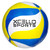 Xcello Sports Volleyball Assorted Graphics with Pump Green, Navy, Yellow and Blue, Yellow, White