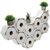 Honeycomb Toilet Paper Holder with Bees - Holds 9 Rolls - Multiple Configurations