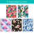 Mini Field Book Set - Line Text / Combo Floral Covers