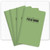 Elan Publishing Company Field Notebook/Journal - 5"x8" - Green Cover - Graph Book - Pack of 4