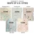 Elan Publishing Company Field Notebook/Journal - 8"x10" - Maps Covers - Lined - Pack of 5