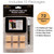 (72) Teak Tag Holders (12) White Markers