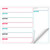 8.5” x 11” Horizontal Meal Planner - Always Right  8.5” x 11” Horizontal Meal Planner - Always Right