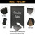 24x36 Chalkboard Coroplast Combo A-Frame – Brown or Black