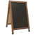 24x36 Chalkboard Coroplast Combo A-Frame – Brown or Black