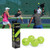 Xcello Sports Outdoor Pickleball 4-Pack,  40 Hole, Neon Green