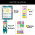 Hardcover AY 2025-2026 Fashion Planner - 5.5"x8" (Teal Floral) Hardcover AY 2025-2026 Fashion Planner - 5.5"x8" (Teal Floral)