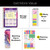 Hardcover AY 2025-2026 Fashion Planner - 5.5"x8" (Rainbow Gold Marble) Hardcover AY 2025-2026 Fashion Planner - 5.5"x8" (Rainbow Gold Marble)