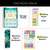 Hardcover AY 2025-2026 Fashion Planner - 5.5"x8" (Teal Gold Marble) Hardcover AY 2025-2026 Fashion Planner - 5.5"x8" (Teal Gold Marble)