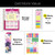 Hardcover AY 2025-2026 Fashion Planner - 5.5"x8" (Rainbow Floral) Hardcover AY 2025-2026 Fashion Planner - 5.5"x8" (Rainbow Floral)