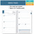 Dated Student Planner 5" x 8" for High School/College AY 2025-2026 (Blue) Dated Student Planner 5" x 8" for High School/College AY 2025-2026 (Blue)