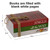 Set of 3 Christmas Decor Books