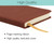 Global Printed Products Textured Cover Weekly Monthly Pocket Planner CY 2026 (Brown) Global Printed Products Textured Cover Weekly Monthly Pocket Planner CY 2026 (Brown)